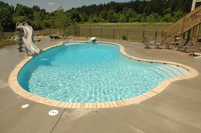 custom concrete pool