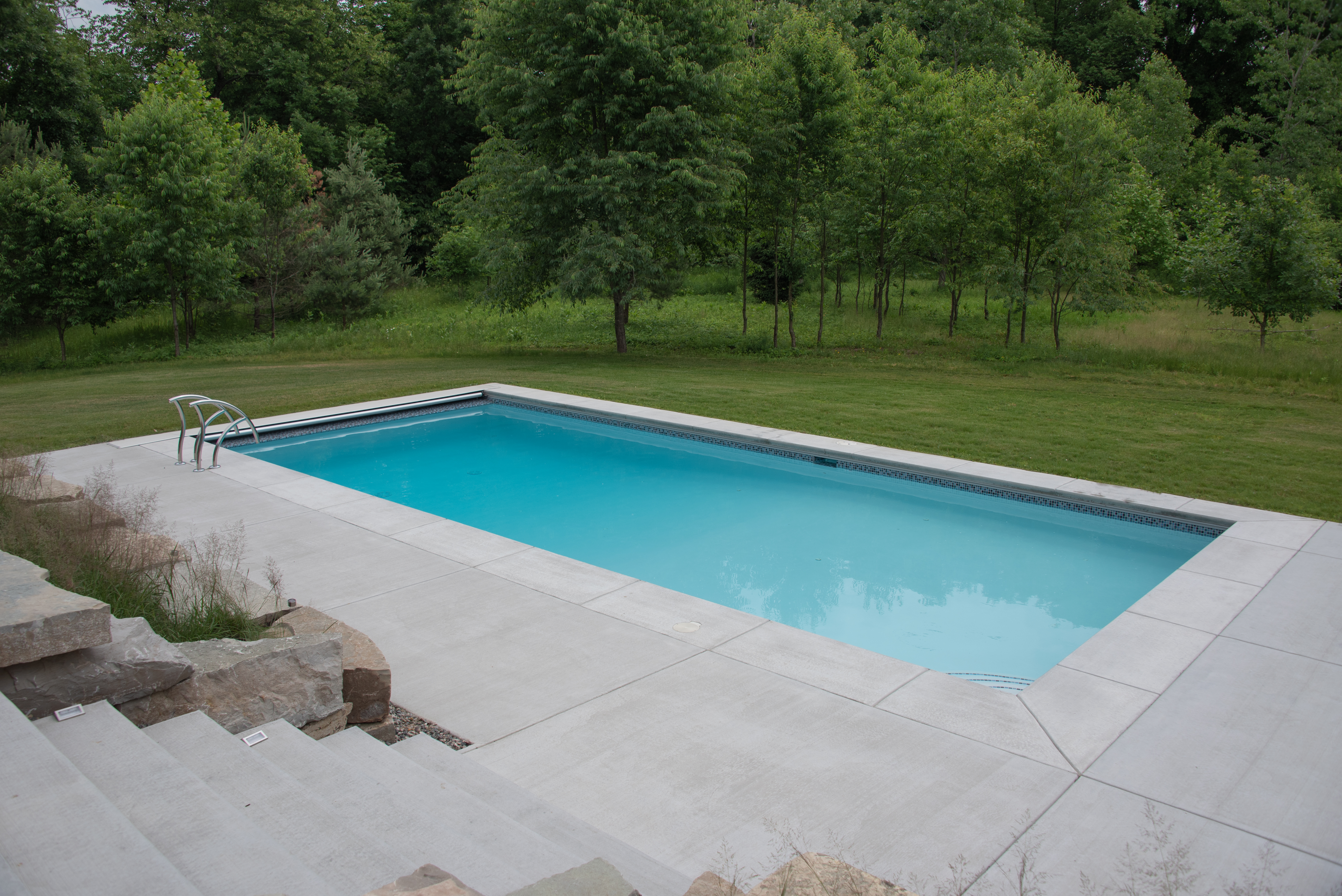 Custom Concrete Pool in Marne, MI