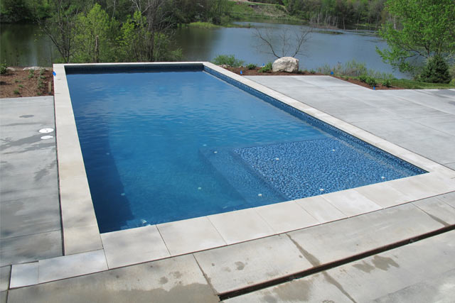 Concrete pool builder